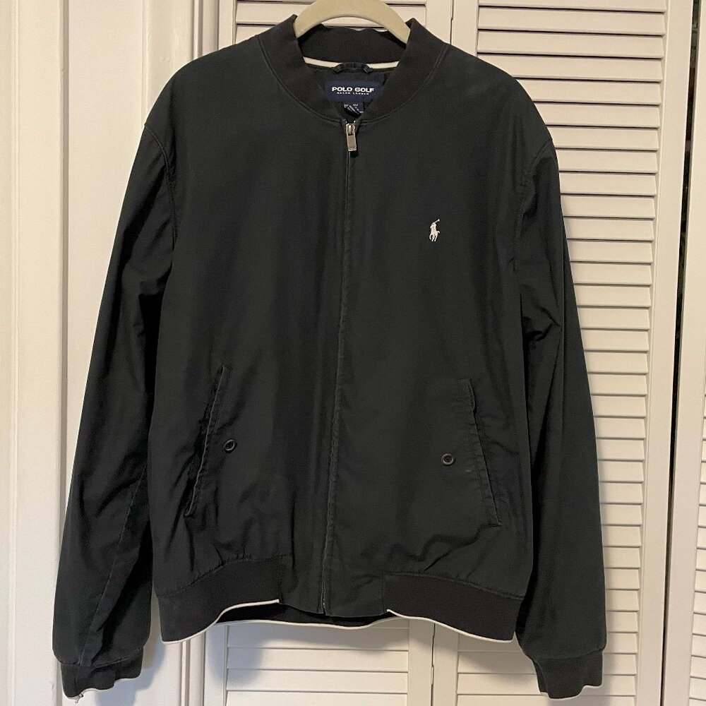 Vintage Polo Ralph Lauren Jacket - Polo Golf - Black Size Large